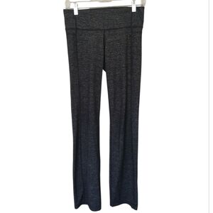 Athleta Odyssey Straight Up Pant Black Heathered Leggings Size Small